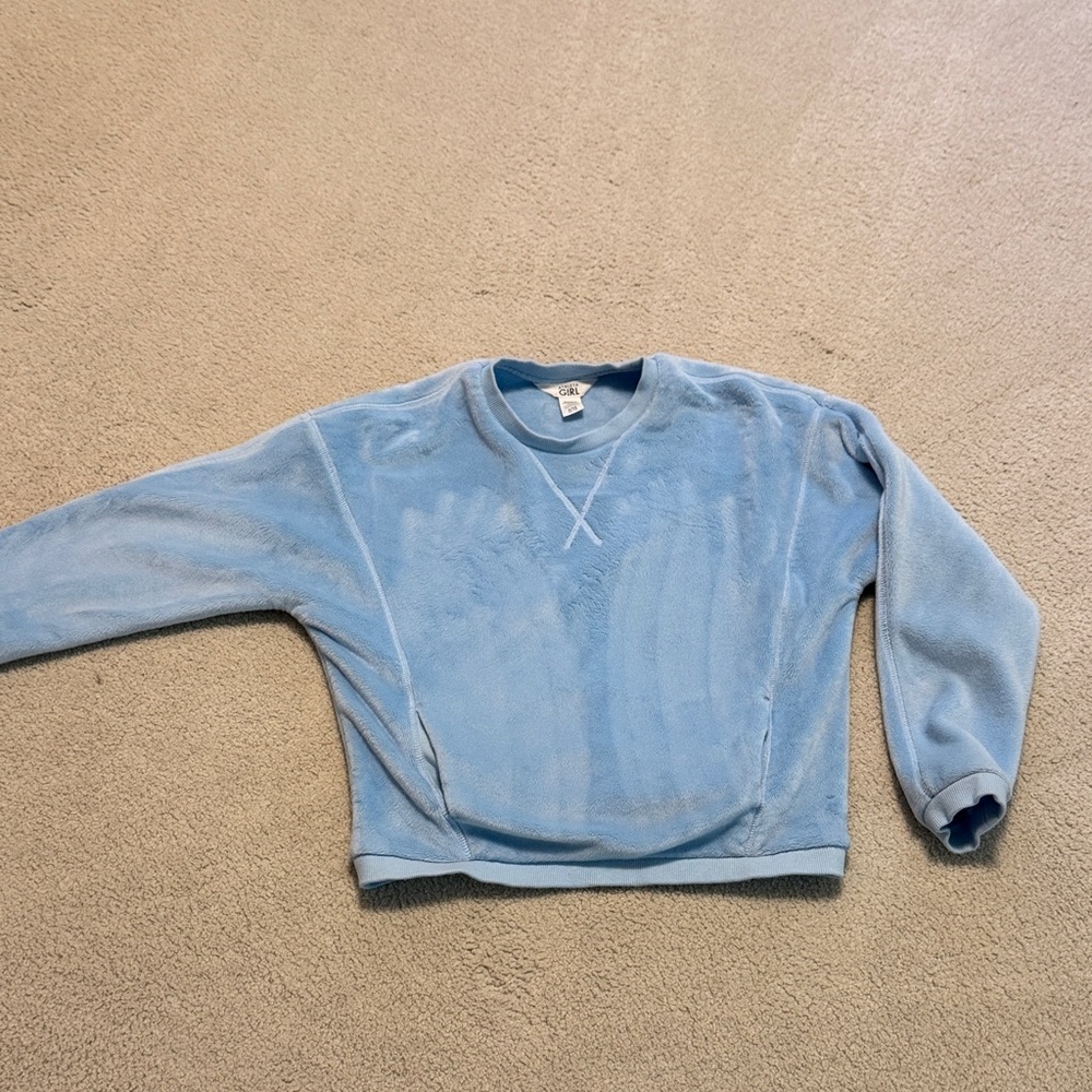 Athleta Kids Light Blue Sweatshirt